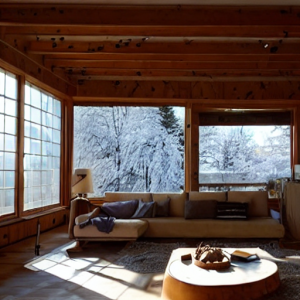 Maximizing the use of natural sunlight during the winter