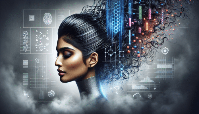 Mastering the Art of Hair Steaming: A woman with vibrant, hydrated hair under steam, enhancing softness and elasticity.
