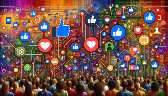 A vibrant digital collage of Reddit engagement strategies featuring upvoting, commenting, and posting among colourful user avatars and threads.