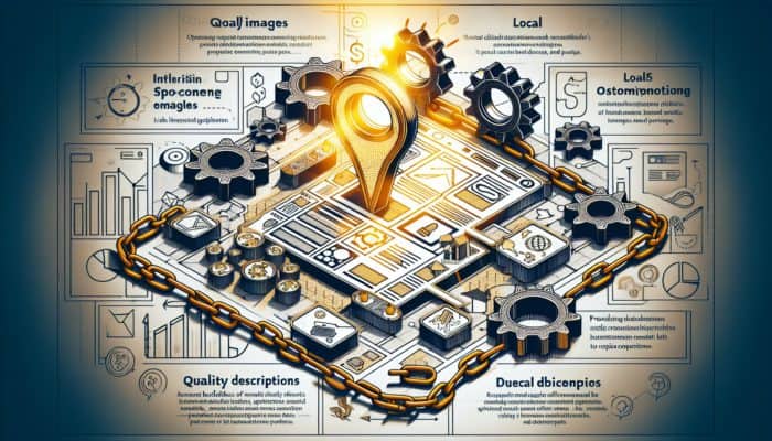 E-commerce SEO optimisation with local Wincanton focus, including images, descriptions, and backlinks.