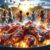 Spicy Sriracha BBQ Chicken Drumsticks for a Flavor Explosion