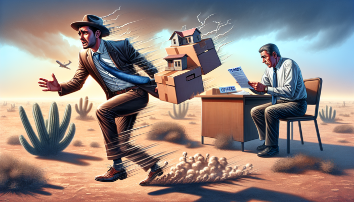 Beaufort West real estate negotiation: seller packs for job relocation, accepts quick offer; another emotionally attached to historic home.